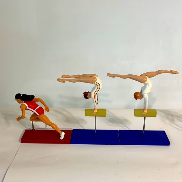Olympic figurine w card Mattel vintage - Picture 12 of 15